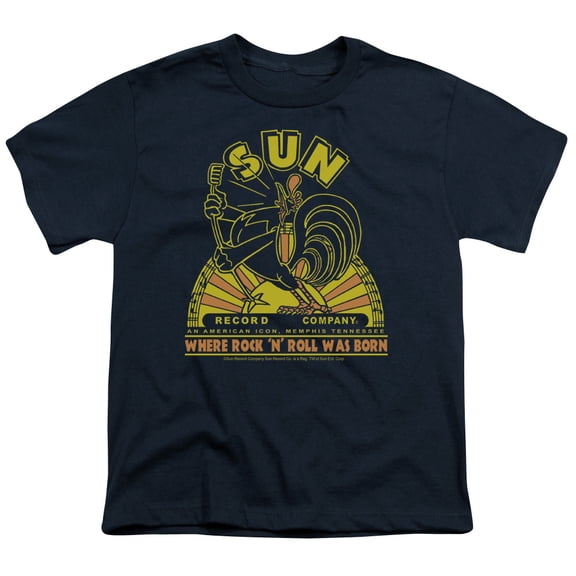 Sun - Rooster - Youth Short Sleeve Shirt - Medium