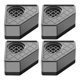 thumbnail image 3 of Washing Machine Shock Absorber Pads with Anti-skid Design for Home Use 4 Pieces, 3 of 5