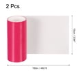 thumbnail image 2 of Uxcell Inflatable Patch Repair Kit 4" x 492 Ft, TPU Pool Patches Repair Tape, Red 2 Pcs, 2 of 6