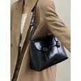 thumbnail image 1 of Bolso de hombro Vintage para mujer, bolso de mano de gran capacidad, bolsos de mensajero femeninos de cuero Pu, bolso de libros para niñas universitarias, 1 of 5