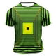 thumbnail image 2 of Mens Camisas de Manga Corta Impresión Casual Deportes Cuello Redondo Blusa, Poliéster Ligero para la Primavera Verano Al Aire Libre Uso Diario, 2 of 4