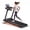 Black-Auto Incline, variant on SONITU 4-in-1 Treadmill with 16% Incline and Three Touch Screen, Foldable Portable with Handle for Home/Office, 400 lbs Capacity