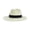 Gray, variant on Sun Hat Panama Straw for Women Men, Fedora Wide Brim Foldable Travel Hat, Summer Beach Hat
