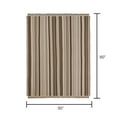 thumbnail image 7 of Mainstays Rustic Designs Taupe Splash Fiona Stripe Cotton Blend Jacquard Knit Tapestry Throw, 50" x 60", 7 of 7