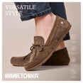 thumbnail image 6 of Minnetonka Men's Loafer Moc, Autumn Brown, Size 9, 6 of 6