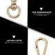 thumbnail image 3 of unbranded 6Ud Metal Buckles Dorados Para DIY Con Seguro En Bolsos Y Equipaje, 3 of 6