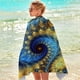 thumbnail image 4 of Toalla de playa de microfibra, súper colorida, resistente a la arena, multiusos, para viajes, piscina, 76 x 152 cm, 4 of 6