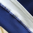 thumbnail image 6 of WHLBF Womens Tops Short Sleeve Round-Neck Summer Solid Regular Tops Navy L, 6 of 9