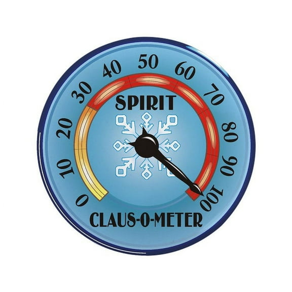 CafePress - Clausometer 3.5 Button - 3.5" Button