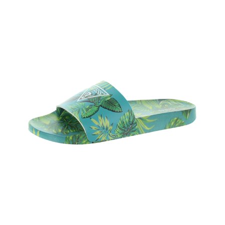 

Guess Womens Savan 3 Tropical Print Slip On Pool Slides