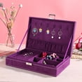 thumbnail image 4 of Organizador de joyas, caja de exhibición de anillos en forma de cubo, caja de almacenamiento de joyas, caja de exhibición de anillos, diseño fácil de usar, 4 of 9