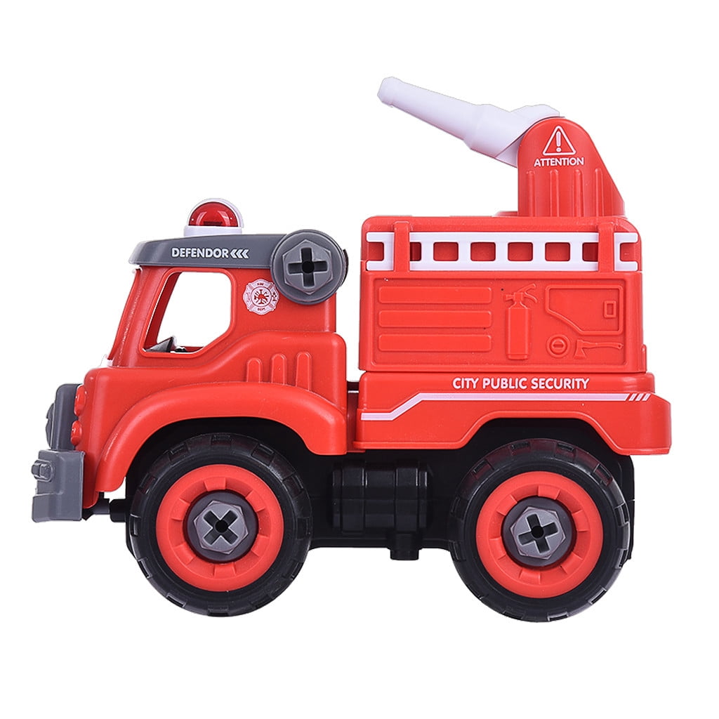 take apart fire truck