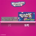 Bubble Yum Cotton Candy Chewy Bubble Gum, Pack 2.82 oz, 10 Pieces