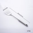 thumbnail image 2 of Home Kitchen Slotted Turner Spatula Stainless Steel Cooking Utensil Hollow Heat Resistant Handle, 2 of 8