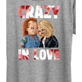 thumbnail image 3 of Chucky - Crazy In Love- Women's Short Sleeve Graphic T-Shirt, 3 of 5