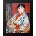 thumbnail image 2 of Renoir, Pierre-Auguste 12x14 Black Modern Framed Museum Art Print Titled - Portrait of Madame Henriot, 2 of 5