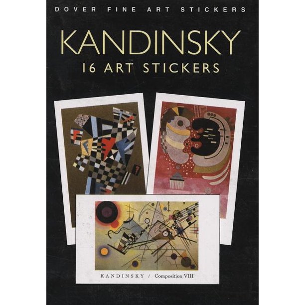 Fine Art Stickers Kandinsky 16 Art Stickers (Paperback)