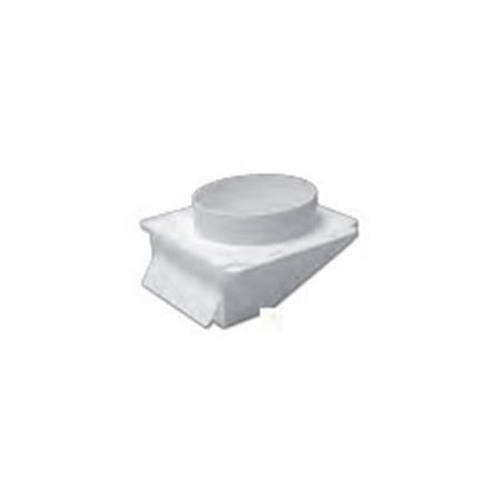 

4 in. Brown Plastic Under Eave Vent - Pack of 12