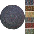 thumbnail image 2 of Rhody Rug Katie KA33 Brown 6 x 6 Round - Braided Area Rug, Home Decor, Floor Mat or Bedroom Rug - Easy Care, Ideal for High Traffic Areas in Hallway and Living Room - Made in USA, 2 of 5