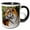 Black/White, variant on 3drose, Photograph of an Elegant Tiger Wildlife Photography, 15oz Mug