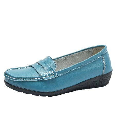 

A0624 casual shoes for Women Ladies Casual Shoes Flat Heel Sole Overfoot Comfort Solid Color Single Shoes Loafers Casual Shoes PU