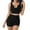 Black, variant on Workout Sets for Women Yoga Clothing Set Outdoor Running Fitness Tight Sportswear Black Womens Fitness Clothing S