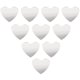 thumbnail image 4 of 20 espejos de cristal para maquillaje de mujer, mini espejo en forma de corazón, sin terminar, para manualidades artísticas., 4 of 7