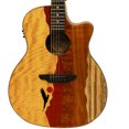 thumbnail image 4 of Luna Guitars VISTA EAGLE Vista Eagle Tropical Wood Koa Back w/ Case, 4 of 7