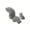 Gray, variant on Realistic Squirrel Plush Toy Figurine 10cm – Lifelike Fluffy Tail Miniature Animal Ornament, Cute Soft Nature Lover Gift, Desktop Shelf Car Decoration (1pcs)