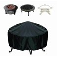 thumbnail image 1 of 210d Oxford Cloth Round Fire Pit Dust Cover, Waterproof, Dustproof And Sunshade Round Grill Cover76*76*58cm, 1 of 4