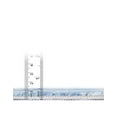 thumbnail image 4 of Rugs.Com Budapest Collection Area Rug ‚Äì 4' x 6' Blue Low-Pile Rug Perfect For Entryways, Kitchens, Breakfast Nooks, Accent Pieces, 4 of 6