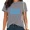D-Grey, variant on UNISHE Women's Sparkle Lettering Inspirational Tee Trendy Praise Worship Clothing Casual T-Shirt White, S