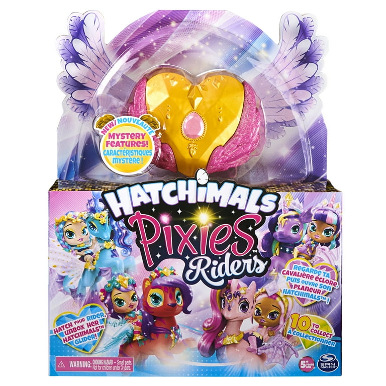Hatchimals Pixies RidersGlider Hatchimal Set with Mystery Feature Walmart