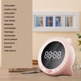 thumbnail image 2 of Altavoz inalámbrico Seitruly compatible con Bluetooth espejo caja de sonido pantalla LCD hogar portátil Verde, 2 of 6
