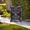 thumbnail image 4 of Veteran American Flag Eagle Garden Flag 12.5"X18" Outdoor Indoor Garden Decor Porch Banner Sign With Grommets Uv Fade Resistant, 4 of 8