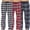 Set C, variant on Mens Cotton Blend Flannel Plaid Sleep Bottoms Lounge Pajama Pants - 3 Pack Set A, Small