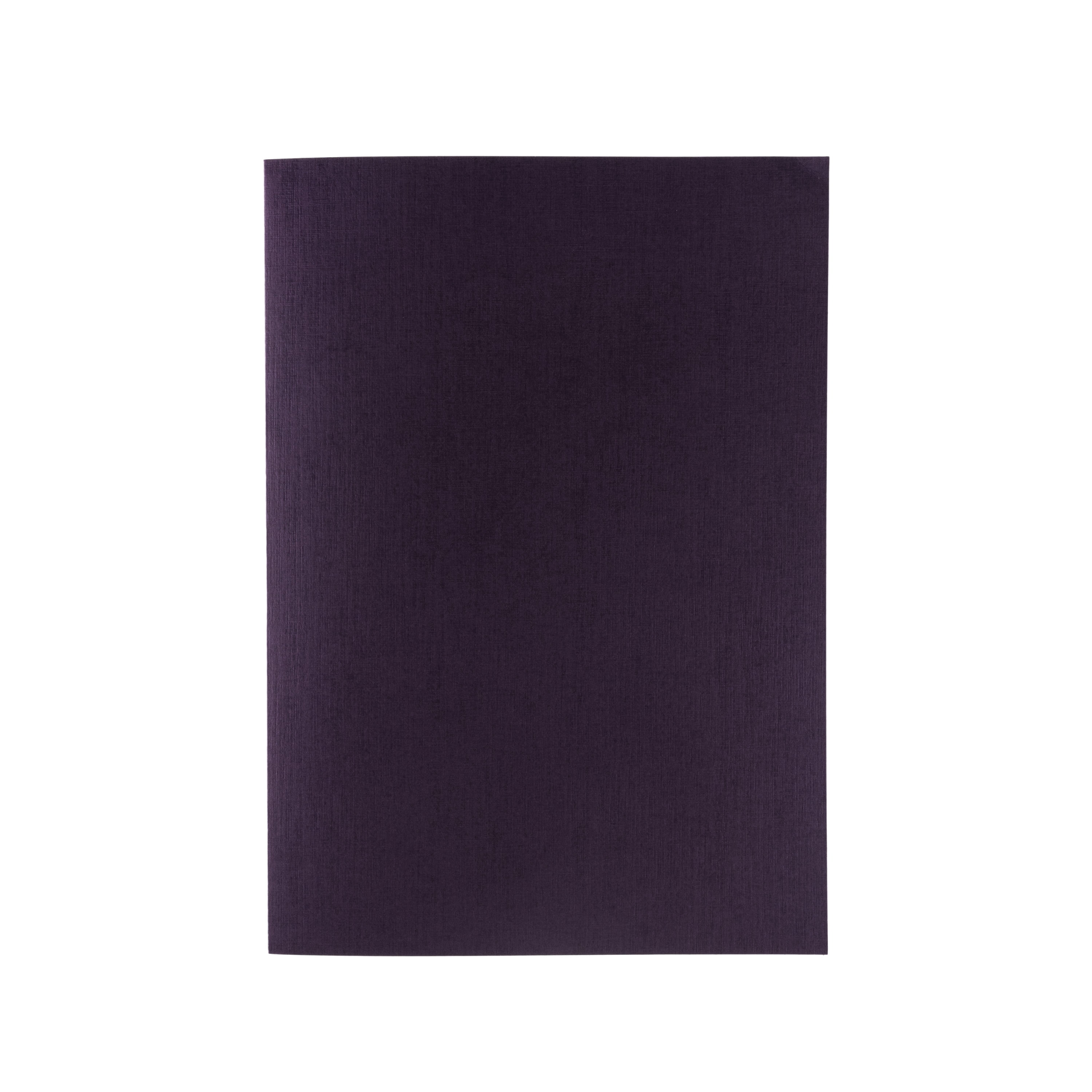 Fabriano Ecoqua Plus Glue-Bound Notebook, 8.3" x 11.7", A4, Lined, Wine