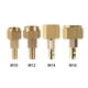 thumbnail image 1 of M16 M14 M12 M10 M16x15 M14x15 M12x10 M10x10 Gas Water Quick Fitting Hose Connector Brass Nut TIG Welding Welder Torch Part, 1 of 5