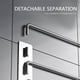 thumbnail image 2 of Foldable Clothes Rack Swivel Hand Towel Bar Wall Mount Bath Towel Rack Bathroom Towel Holder Towel Bar Kitchen Towel Drying Rack, 2 of 4