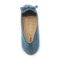 thumbnail image 5 of Victoria K Women's Bow With Gold Tipping Distressed Ballerina Flats, 5 of 5