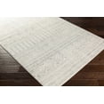 thumbnail image 3 of Hauteloom Zarephath Living Room, Bedroom Area Rug - Global - Gray, White - 5'3" x 7'6", 3 of 8