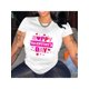 thumbnail image 1 of Plus Size Women's Valentine's Day Tee - Comfy Crew Neck, Short Sleeve with Love & Hearts Print, CasuCamisetas de verano para mujer, manga corta, cuello redondo, casual, lindo, con gráficos, camisetas, 1 of 7