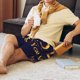 thumbnail image 5 of Balery 2025 Happy New Year 3 Pantalones cortos de pijama de punto de algodón para hombre con cinturilla y bolsillos-Medium, 5 of 6