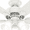 Fresh White, variant on Hunter 52 inch Indoor Ceiling Fan with LED Light - Black Ceiling Fan with Pull Chain, For Bedroom, Living Room, or Kitchen, Standard Mount, No Remote, 5 Blades - Swanson 51738, Matte Black