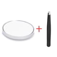 thumbnail image 1 of Espejo de maquillaje con aumento de 10 aumentos, espejo de afeitado de 20 aumentos y 30 aumentos, espejo redondo pequeño con ventosa para puntos negros y poros, 1 of 4