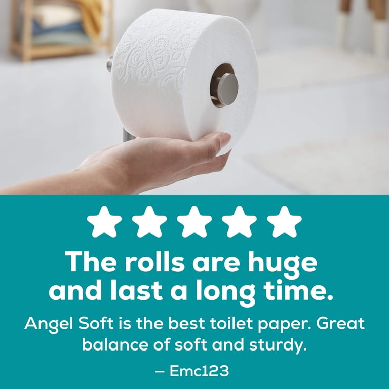 Angel Soft Mega XL Toilet Paper, 12 Rolls photo 5