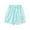 Blue, variant on Akiihool Girls Summer Clothes Girls' Pull-on ShortGirls' School Uniform Shorts, Pull-on Fit, Stretchy Material (Blue,6-7 Years)