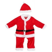 1set Santa Costume For Boy