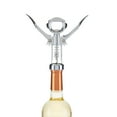 True Foil Cutting Winged Corkscrew with BuiltIn Foil Cutter and Bottle