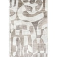 thumbnail image 6 of nuLOOM Waviel Abstract Washable Area Rug, 5' x 8', Waviel Taupe, 6 of 9